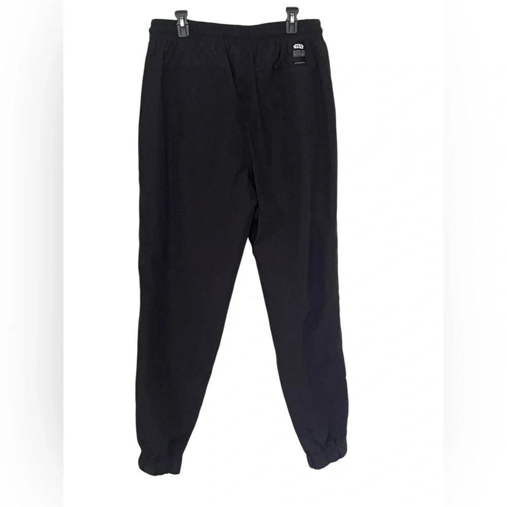 Star Wars‎ Jogger Pants Large Black Disney Licensed Logo Graphic Drawstring Mens